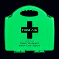 BS8599-1 MEDIUM WORKPLACE GLOW IN THE DARK FIRST AID KIT - VoltPPE
