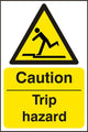 CAUTION TRIP HAZARD SIGN - VoltPPE