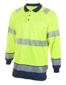 HIVIS TWO TONE POLO SHIRT LONG SLEEVE - VoltPPE