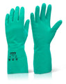 NITRILE GAUNTLET FLOCKED LINED - VoltPPE