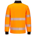 Orange Hi-Vis Zip Sweatshirt