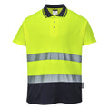 S174 - TWO TONE COTTON COMFORT POLO - VoltPPE