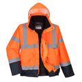 S266 - HI-VIS TWO TONE BOMBER JACKET - VoltPPE